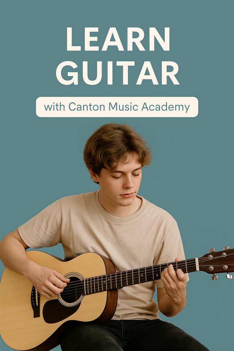 Learn Guitar at Canton Music Academy