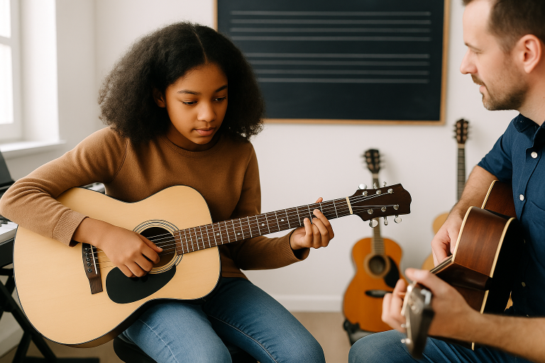 Canton MI guitar school