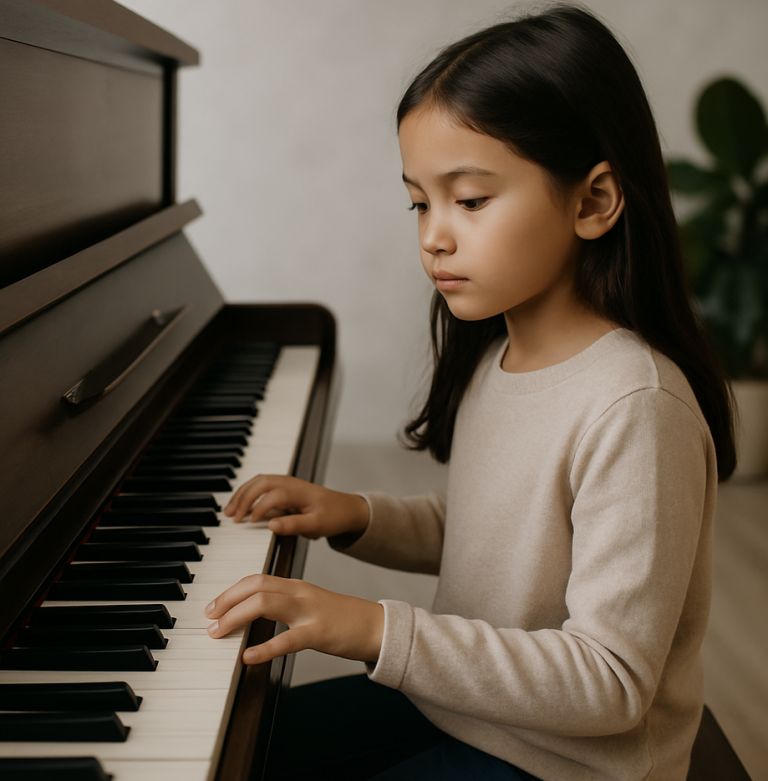 Canton piano instruction kids