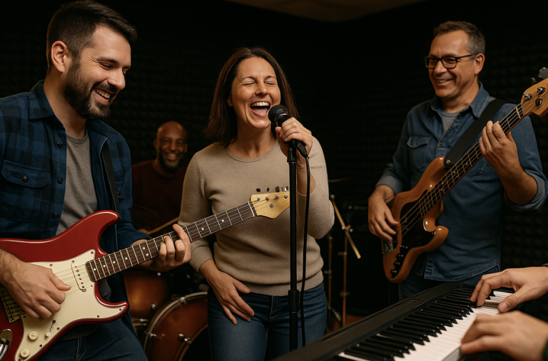 Adult Rock Band Class Canton