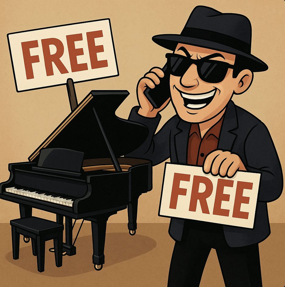 free piano scams Canton Michigan