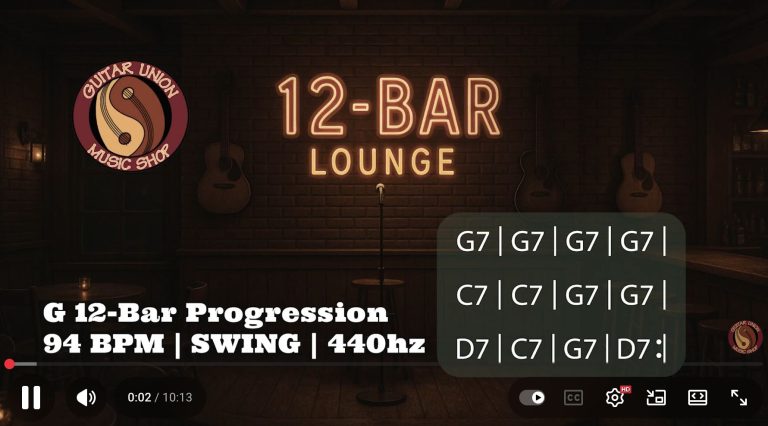 G7 Blues Backing Track