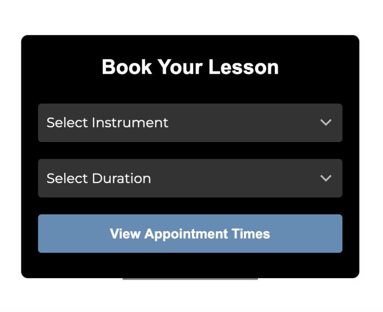Fall 2025 Music Classes Canton MI
