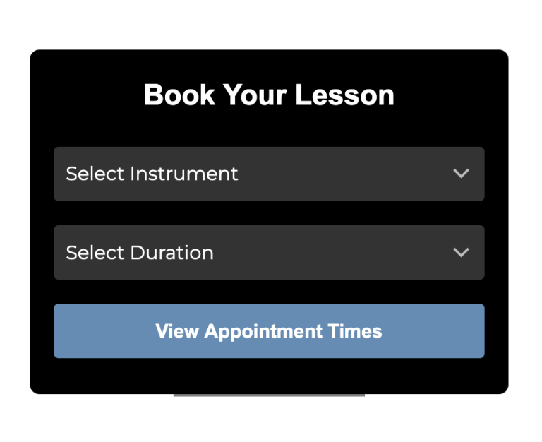 Fall 2025 Music Classes Canton MI