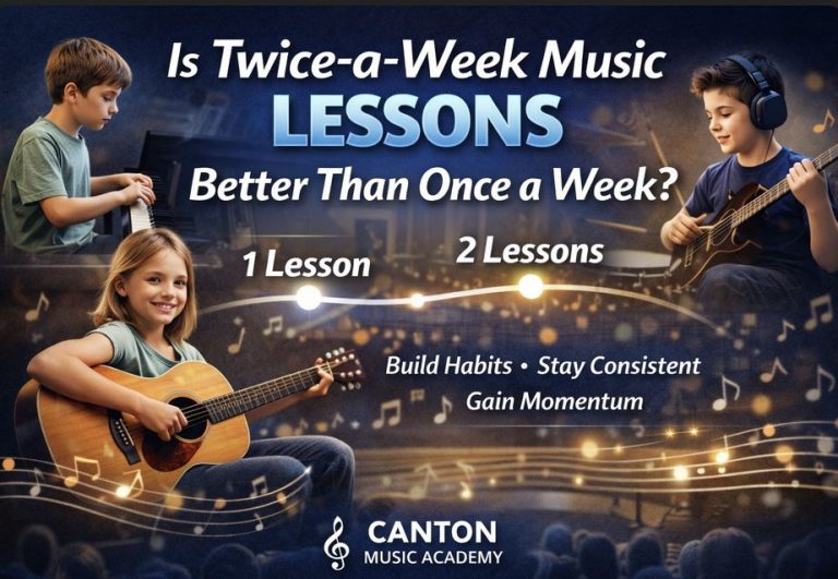 Is Twice-a-Week Music Lessons Better Than Once a Week?