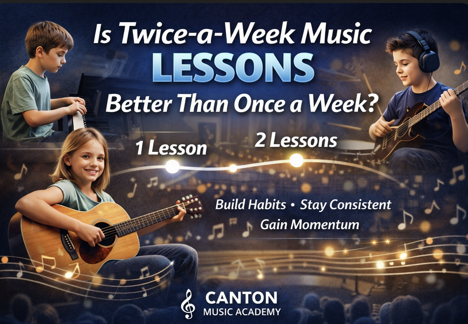 Is Twice-a-Week Music Lessons Better Than Once a Week?