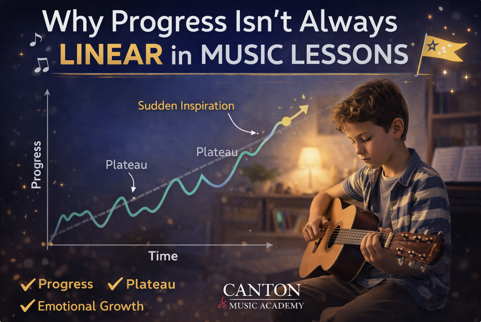 Why Progress Isn’t Always Linear in Music Lessons